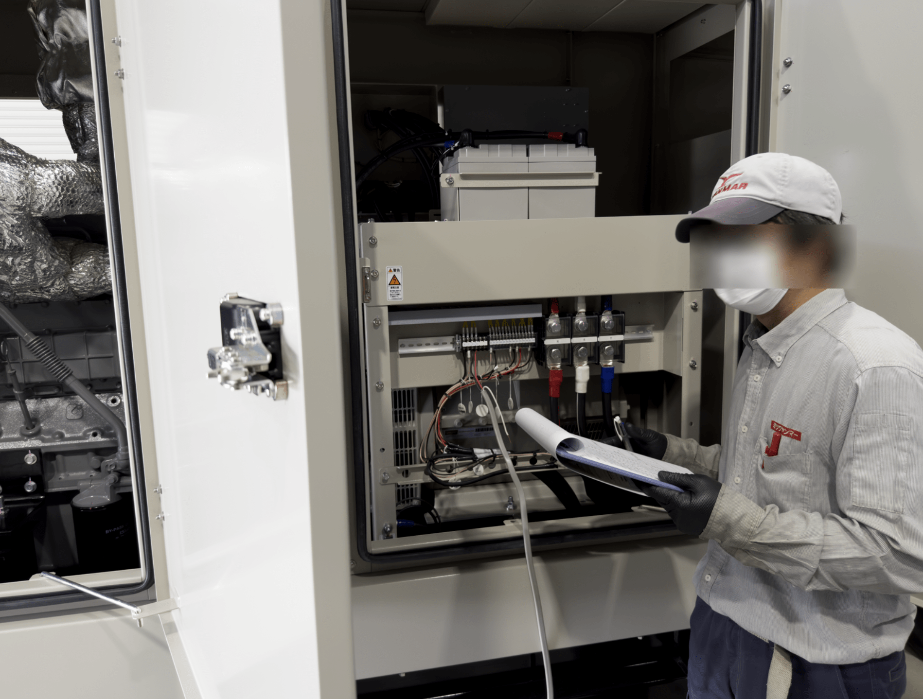 値下げしました！中古超美品】業務用非常用発電機 YANMAR（ヤンマー 