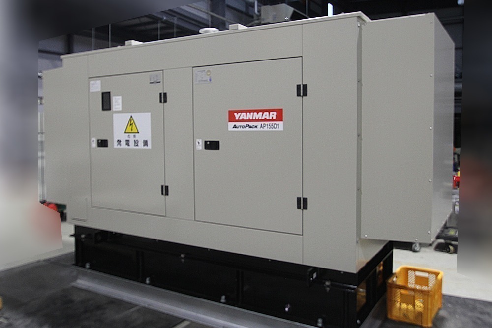 値下げしました！中古超美品】業務用非常用発電機 YANMAR（ヤンマー 